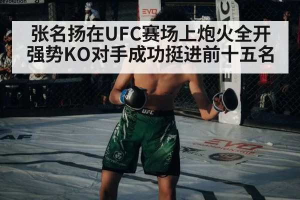 张名扬在UFC赛场上炮火全开强势KO对手成功挺进前十五名